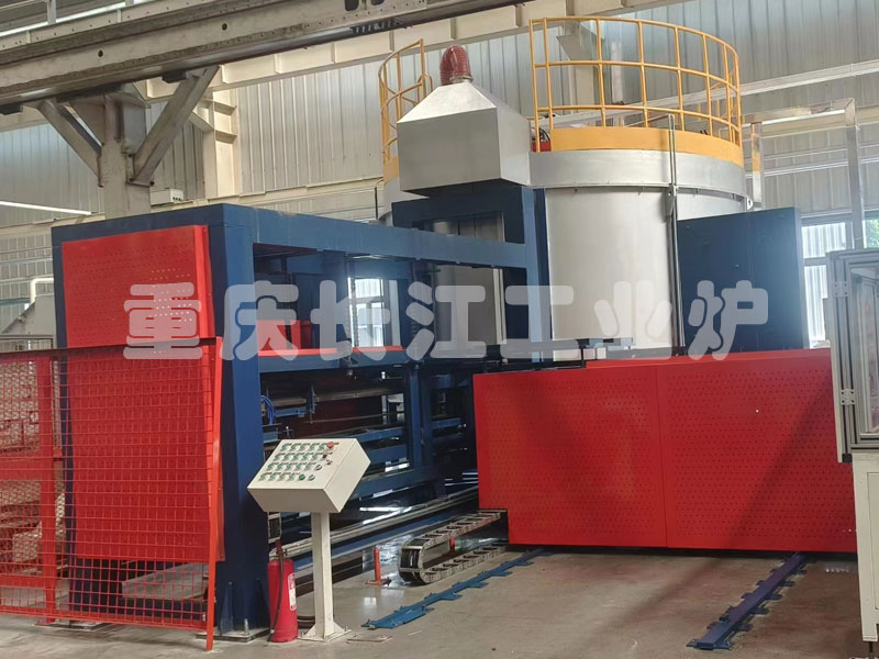 Intelligent rotary bottom heating furnace
